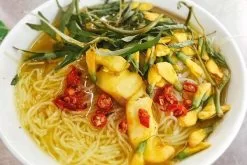 dạy nấu bún cá châu đốc