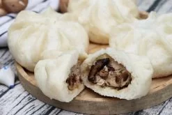 học làm bánh bao nhân gà nấm xốt tiêu đen