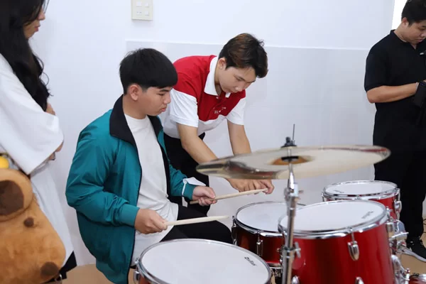 Học viên âm nhạc tại CN Cần Thơ