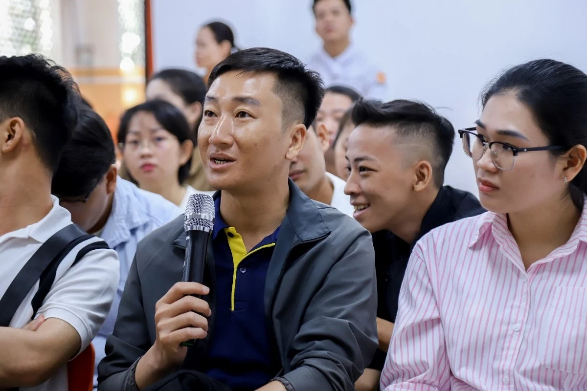 học viên đưa ra các thắc mắc