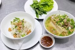 hướng dẫn trình bày phở khô