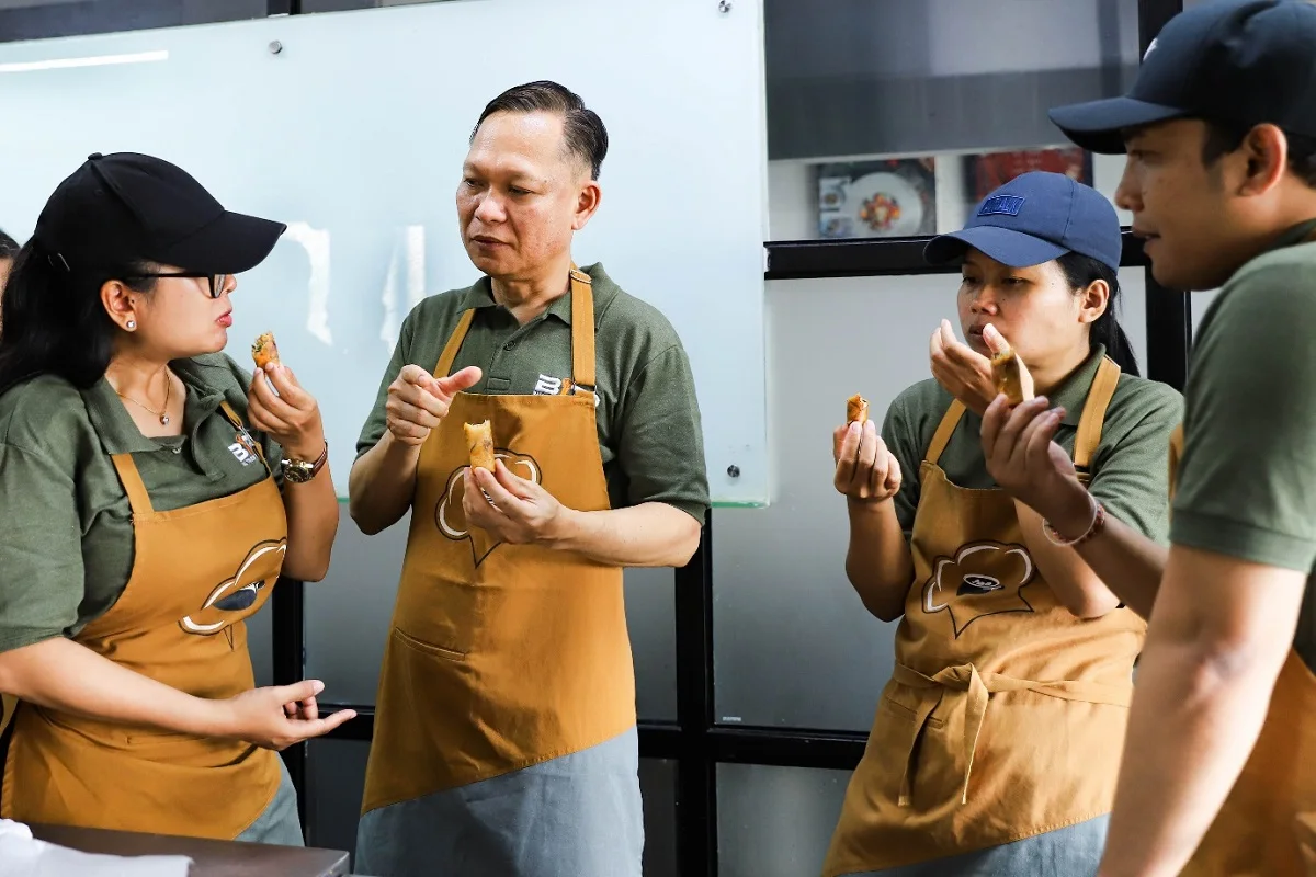 thưởng thức thành phẩm