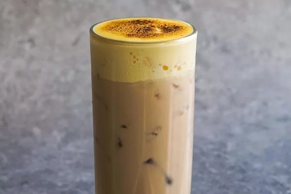 trà sữa kem trứng cháy