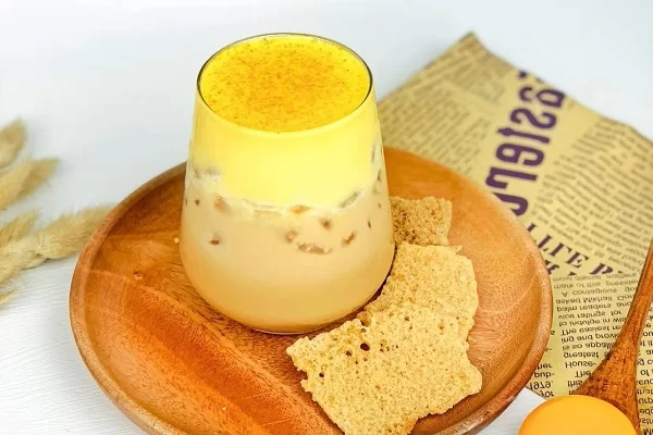 trà sữa kem trứng nướng