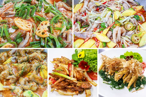 chuyên đề chân gà 5 món