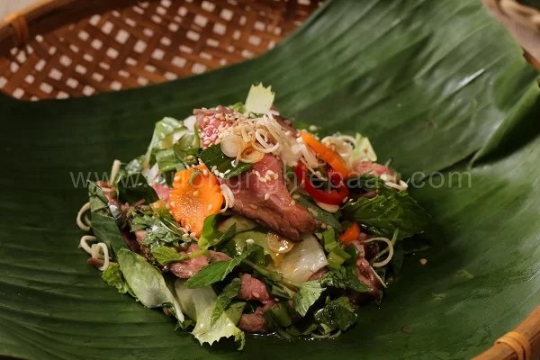 dạy làm gỏi bò đồng quê