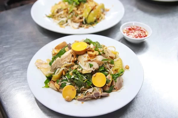 dạy làm gỏi gà xé phay