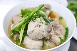 dạy nấu bún mọc