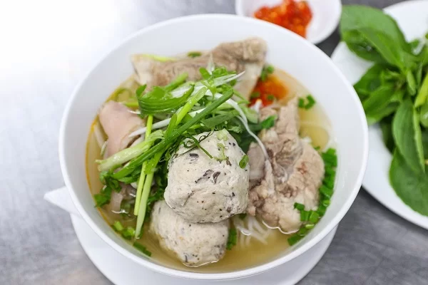 day-nau-bun-suon-heo dạy nấu bún sườn heo