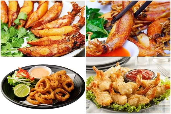 hoc-lam-hai-san-chien học làm hải sản chiên