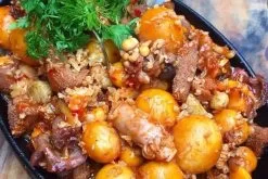 học làm lòng gà cháy tỏi