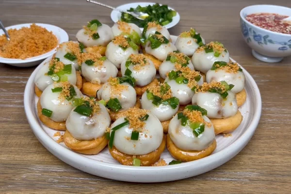 học cách làm bánh ít ram ngon