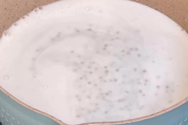 Nấu nước cốt dừa