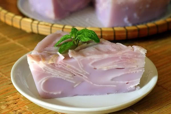 Bánh khoai môn hấp thơm ngon lạ miệng