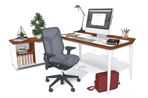 Thư viện 3D của SketchUp