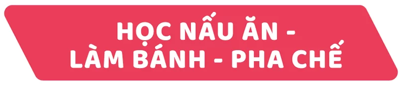 trại hè học nấu ăn - làm bánh - pha chế