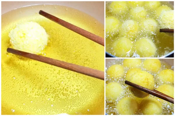 Chiên bánh phô mai