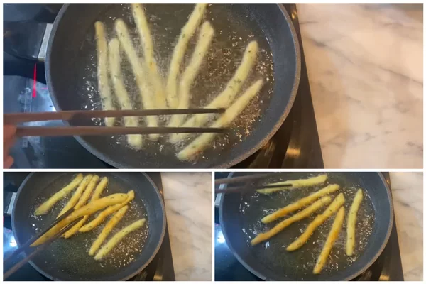 Chiên khoai tây phô mai