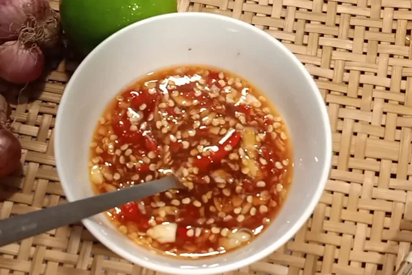 Nước chấm gỏi vịt hoa chuối