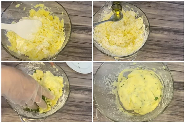 Thêm dầu oliu để bột mịn ẩm hơn