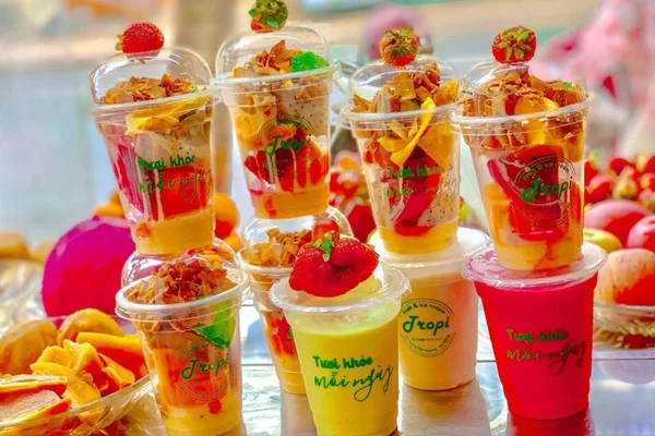 Sinh tố vỉa hè là mô hình khởi nghiệp hấp dẫn