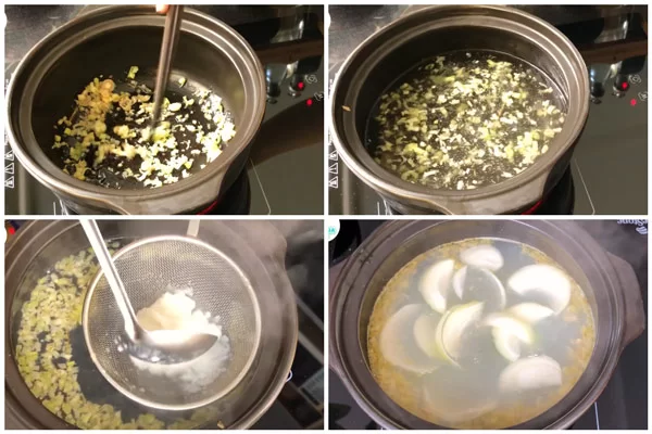 Cách nấu nước mẻ nhúng bò chua thanh