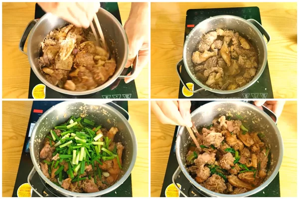 Nấu gà giả cầy