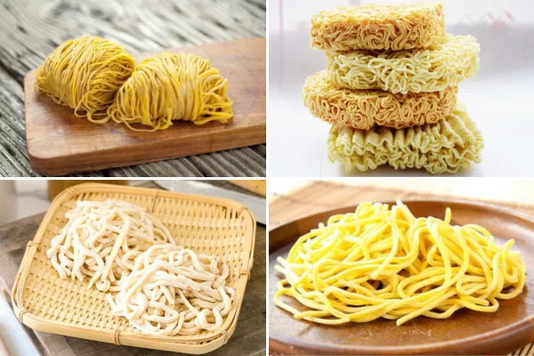 Các loại mì thường dùng để làm món mì xào bò