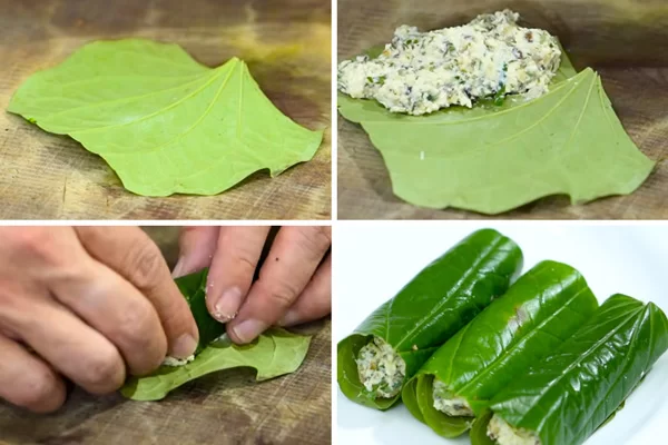 Chiên cuốn chả vàng giòn