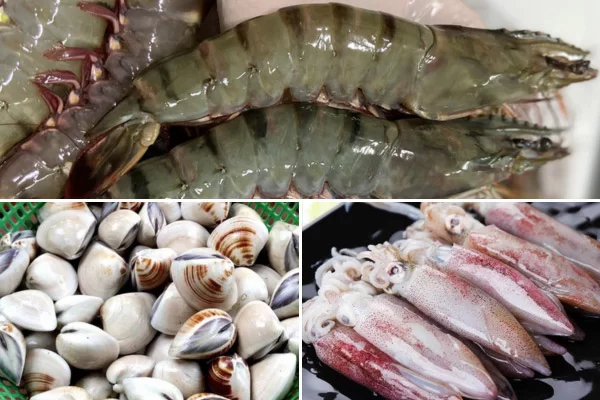 Để nấu bún Thái ngon nên chọn mua hải sản tươi