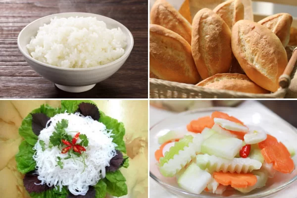 Má heo nướng muối ớt ăn kèm với món gì là ngon nhất?