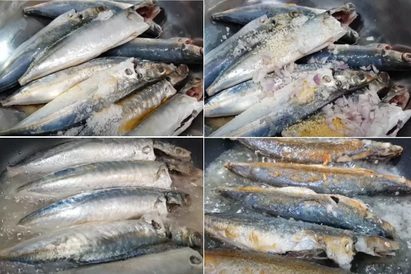 Chiên sơ giúp thịt cá không bị vỡ nát khi kho lâu