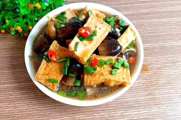 Nấm Mối Kho Thịt Đậu Hũ