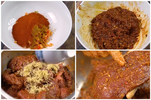 Ướp bò ít nhất 10 tiếng để bò đậm đà