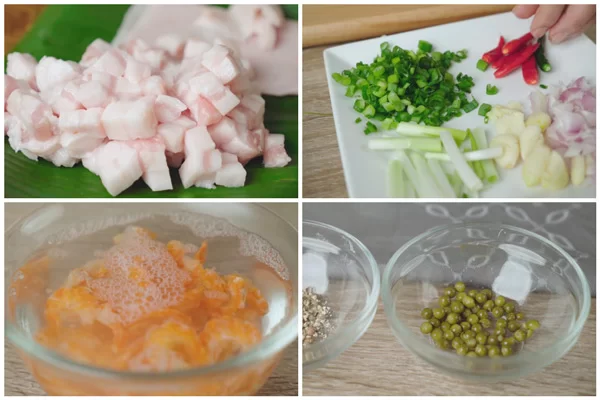 Sơ chế nguyên liệu làm mắm kho quẹt