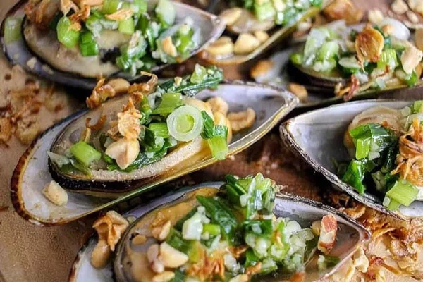 Chem Chép Nướng Mỡ Hành