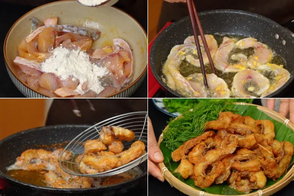 Chiên Cá Vàng Giòn