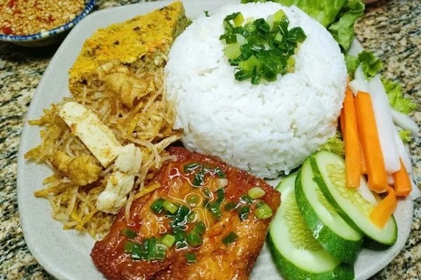 Cơm Tấm Sườn Non Chay