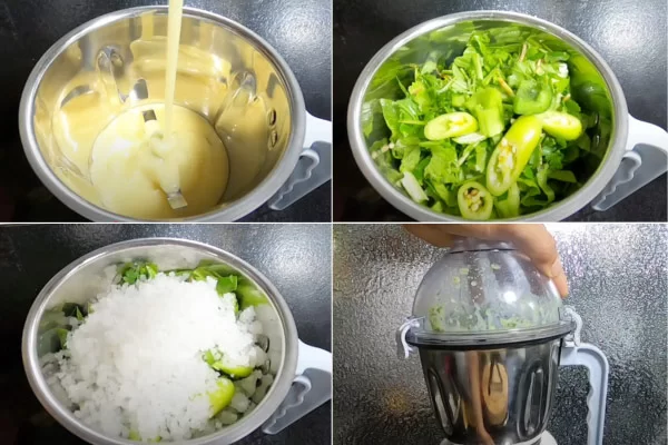 Mù tạt nên cho vào cuối cùng khi đã xay