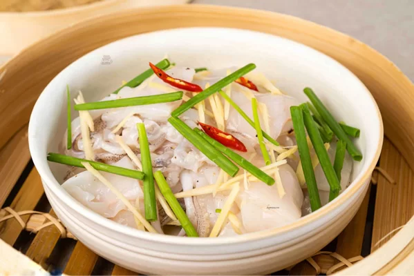 Mực Nang Hấp Gừng
