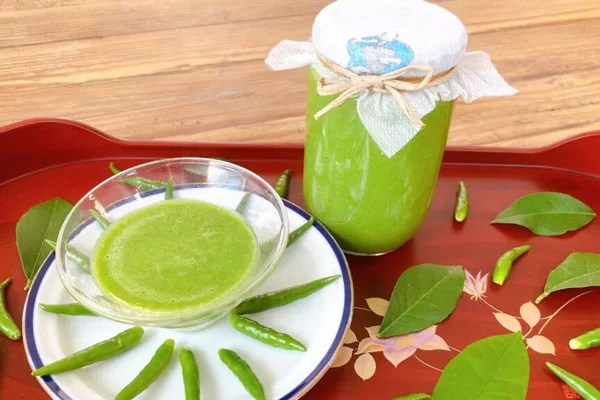 Muối ớt xanh chấm hải sản