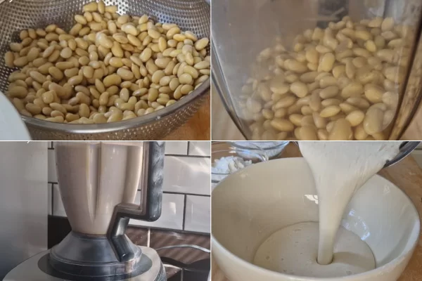 Ngâm Và Xay Nhuyễn Đậu Nành