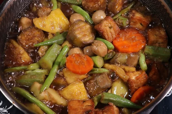 Món Rau Củ Kho Chay Nấu Trong Bao Lâu?