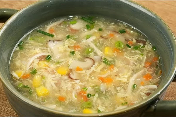 Súp Tôm Ngô Nấm