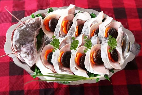 Cá Nheo Hấp Nấm