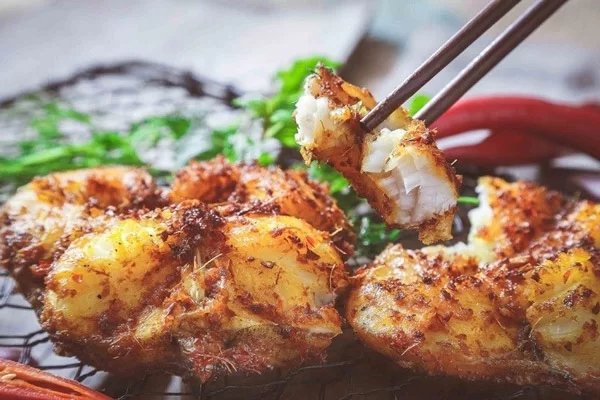 Cá nheo nướng riềng mẻ thơm ngon