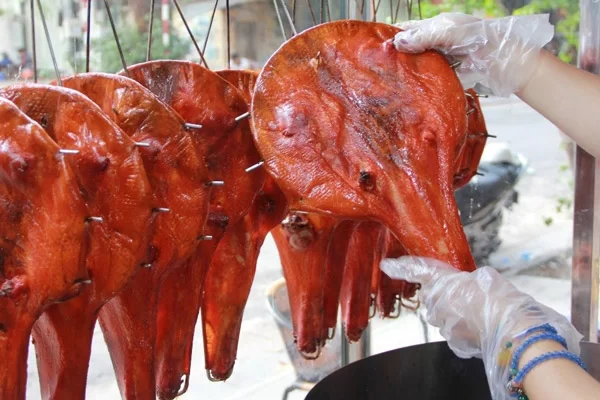 cách làm vịt quay tỳ bà