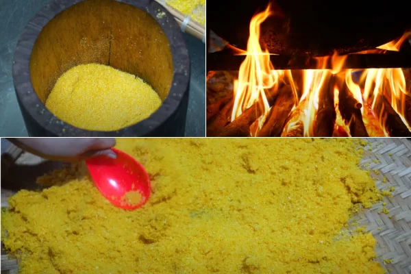 Mèn mén khi được hấp chín sẽ có mùi thơm