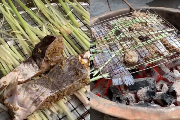 Nướng Cá Nheo Với Riềng Mẻ