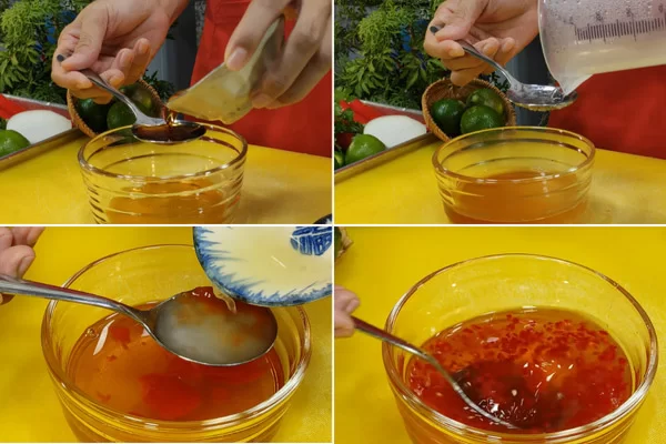 Pha Nước Xốt Trộn Gỏi